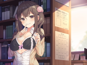 【2次】 臨場感アップな主観視点の美少女エロ画像その28