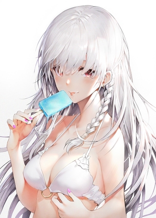 【2次】おっぱいの谷間が素敵な女の子のエロ画像その28