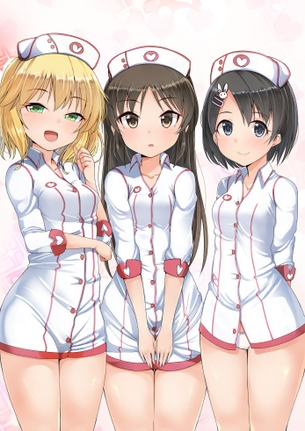 【2次】ナース服姿の女の子のエロ画像その2