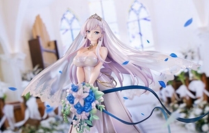 『アズールレーン』ベルファストのおっぱいムチムチなウェディングドレス姿のエロフィギュア