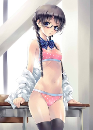 【二次】まだ大人用ブラは必要なかったり恥ずかしかったり、絶妙な年齢の少女が初めて付けるスポブラのエロ画像