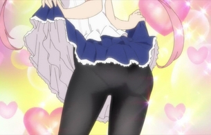 アニメ『おちこぼれフルーツタルト』3話で女の子のエロい水着や黒タイツパンチラなど！