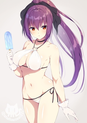 【2次】水着を着用した女の子のエロ画像その5