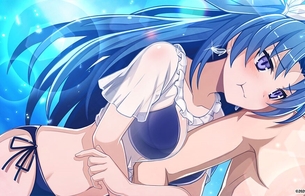 『神獄塔メアリスケルターFinale』予約特典のえっちな水着ゲームのエロいイベントCG！