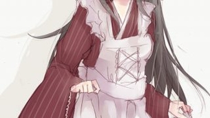 メイドの二次フェチ画像。