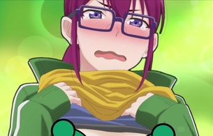 アニメ『土下座で頼んでみた』10話で漫画家の先生に土下座で貧乳おっぱいを見せてもらう