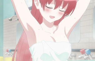 アニメ『トニカクカワイイ』3話でエロいお風呂回で女の子のえっちな入浴シーンなど！