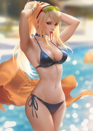 【2次】金髪の女の子のエロ画像その18