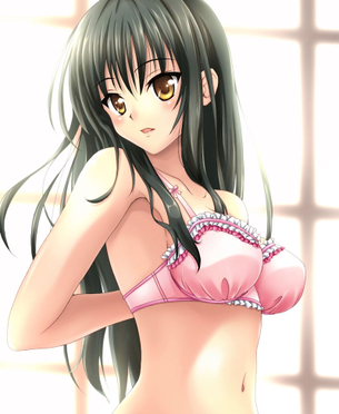 【二次】最近はネット通販のおかげで安くて可愛いデザインのモノも手に入る勝負ブラジャー女子のエロ画像