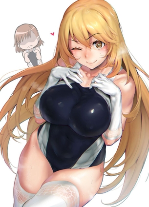 【競泳水着】着てるだけでエッチなボディーラインが出ちゃう競泳水着の美少女画像くれ その22