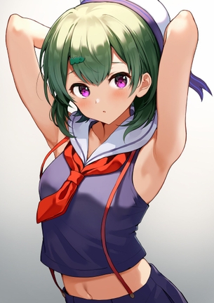 【2次】ワキが強調されてる女の子のエロ画像その29
