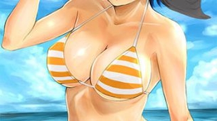 水着のエロ画像を復習していく