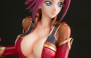 『コードギアス』紅月カレンのパイロットスーツがはだけておっぱいが見えてるエロフィギュア