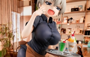 『宇崎ちゃんは遊びたい！』えっちすぎて怒られたイラストをさらにエロくしたエロフィギュア