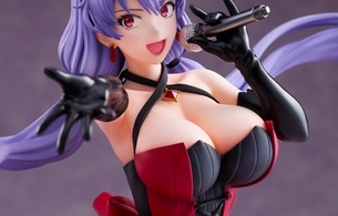 『虚構推理』七瀬かりんのめちゃくちゃ大きいおっぱいがこぼれそうなエロフィギュア！