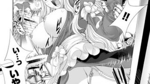 セリフ付きの二次元エロ画像。