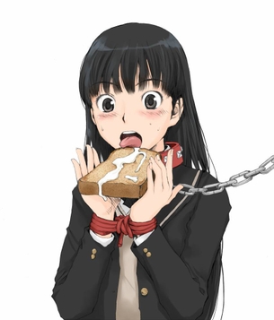 【二次】食べ物にザーメンぶっかけて女の子にそれを食べさせる“食ザー”のかなり閲覧注意なエロ画像
