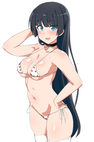 【2次】紐パンを着用した女の子のエロ画像その11