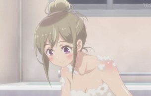 アニメ『安達としまむら』8話で女の子たちのエロいお風呂入浴シーンのえっちな裸！