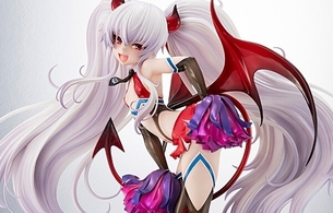 『ボンバーガール』グリム・アロエのエロいサキュバス姿でほぼ見えてるエロフィギュア！