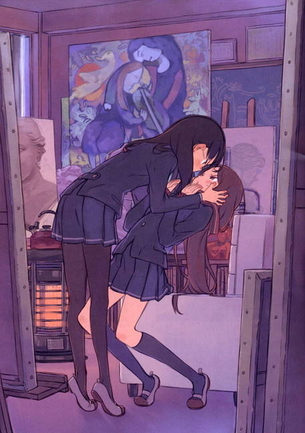 百合・レズの二次エロ画像
