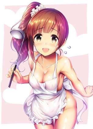 【二次】裸エプロン画像【エロ】 その2