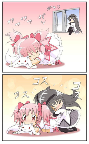 まどマギのほむらちゃんの癒される画像で平日の疲れを癒すコーナーwwwwwwwwww
