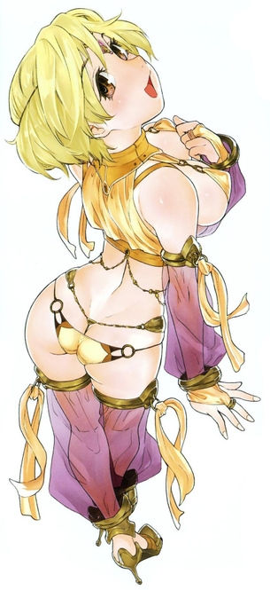 【2次】柔らかそうな 横乳 の美少女二次エロ画像 その3【横乳】