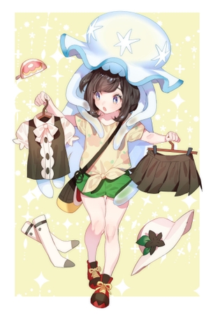 【二次・ZIP】太もも眩しい短パン美少女の2次画像