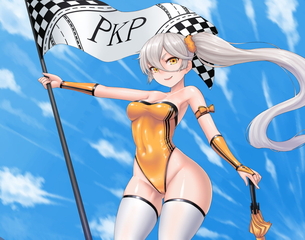 俺のとっておきのレースクイーンの画像フォルダを見せる