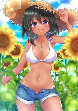 【二次・ZIP】衣服のチャックがオープンな2次美少女の画像まとめ