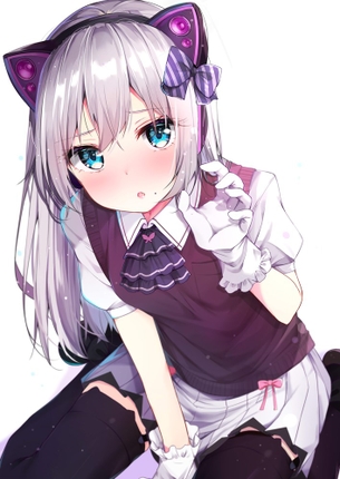 【二次】手袋をつけた女の子【画像】 その6