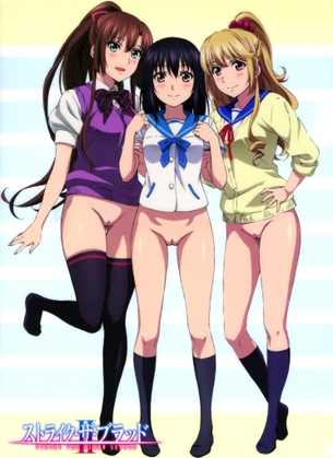 「ストライク・ザ・ブラッド」のエロい剥ぎコラ画像！（元絵あり）
