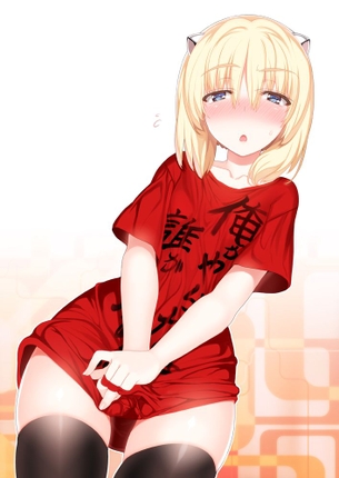 【二次・ZIP】ラフな裸Tシャツになってる美少女の2次画像まとめ