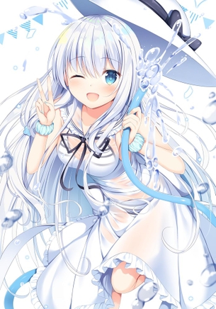 【二次】白髪・銀髪【画像】 その40