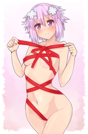 【2次】 リボン縛り されちゃってる女の子の二次エロ画像 その13【リボン縛り】