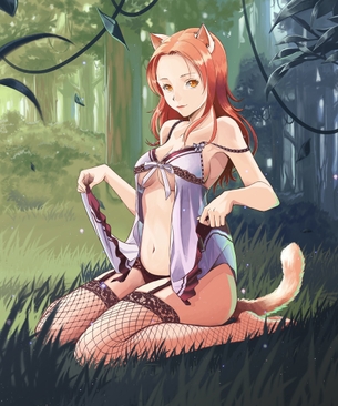【2次】 ガーターベルト を着けた女の子の二次エロ画像 その16【ガーターベルト】