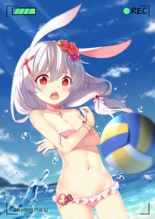 【二次・ZIP】ローレグ・ローライズパンツの美少女下着水着画像