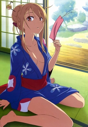 和服を着た女の子のエッチな2次エロ画像 その6