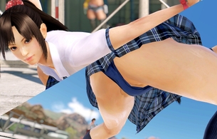 『鉄拳7』が『サマーレッスン』とコラボしたエロいひかりの再現衣装のエロいブルマチラ画像！