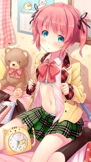 新学期！二次元の制服美少女画像詰め合わせ。 vol.9