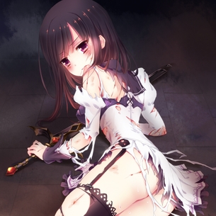 ガーターベルト装備のエッチな女の子のエロ画像 vol.16