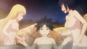 UQ HOLDER!第17巻限定版「付属OVAは刀太が魔法薬入りチョコを食べたことから始まるエッチなトラブル＆これで見納め！？ヒロインたちのハダカもたっぷり♪」 アニメ キャプチャー画像