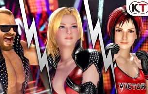 『デッドオアアライブ6』エロいおっぱいを揺らしまくるえっちな「ティナ」と「ミラ」が参戦決定！