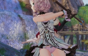 『ルルアのアトリエ』エロい初回特典衣装は通常衣装とは違う色のエロいピンクのパンチラ！
