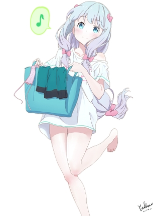 【2次】挟まれたい綺麗な 太もも をした女の子の二次エロ画像 その29【太もも】
