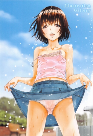 【2次】 キャミソール を着た可愛い女の子の 二次エロ画像  その4【キャミソール】