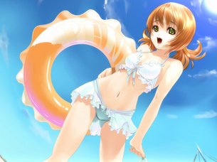 みずみずしい肢体がまぶしい、二次元水着画像詰め合わせ。 vol.26