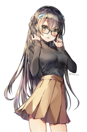 【二次・ZIP】可愛いメガネ娘の虹画像まとめ