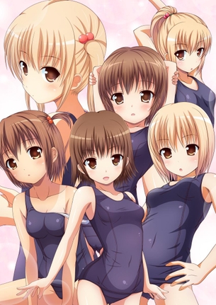 【2次】 スクール水着 を着た可愛い女の子の 二次エロ画像  その27【スク水】